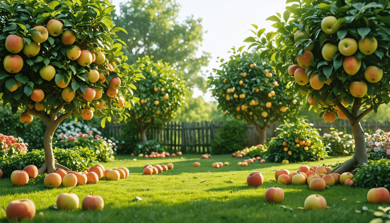 descubre cómo cuidar y mantener tu jardín con árboles frutales saludables y productivos. consejos prácticos para un espacio natural lleno de vida y sabor.